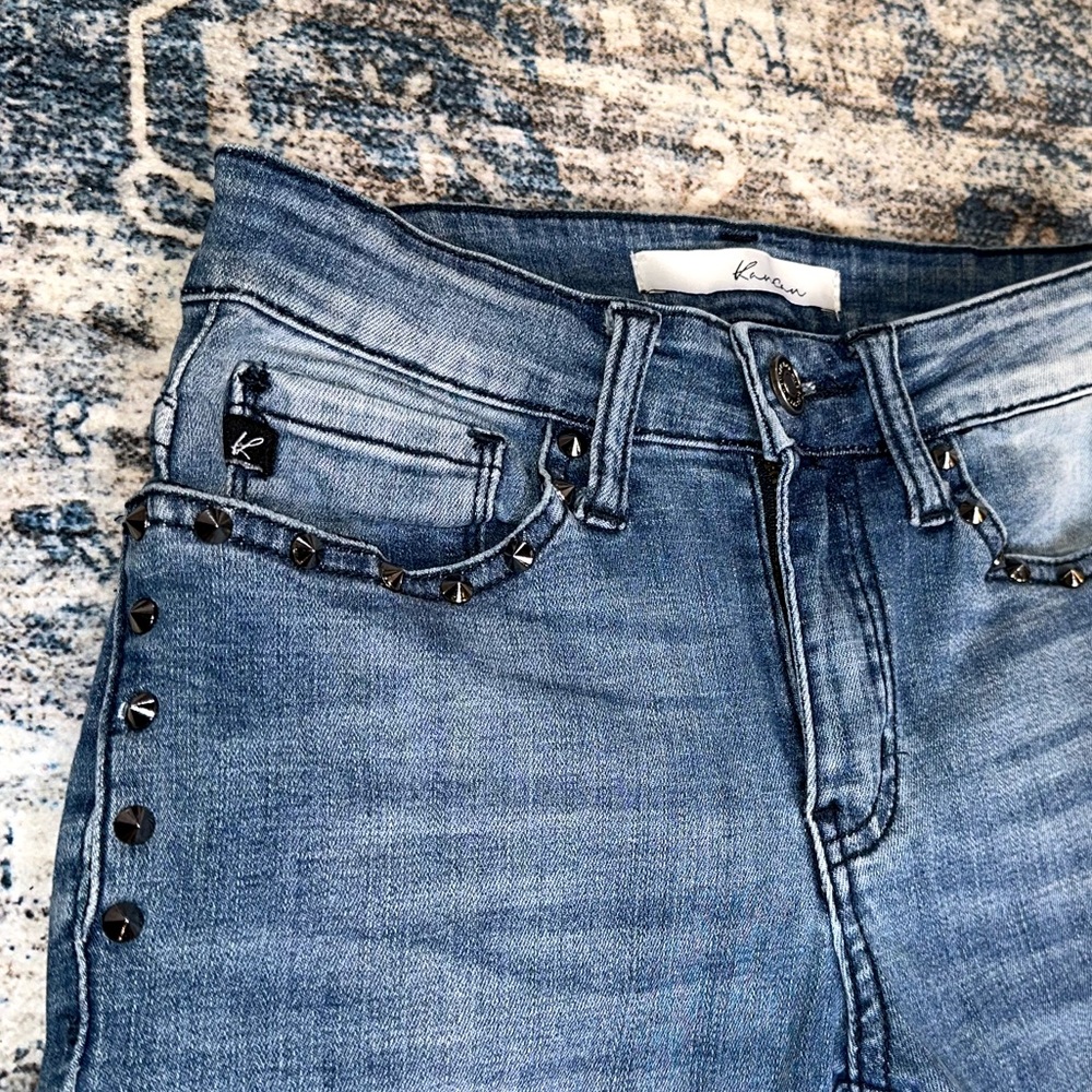 Kancan Studded Distressed Women's Jeans